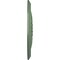 Ekena Millwork Luton Ceiling Medallion (Fits Canopies up to 1 1/8"), Hand-Painted Athenian Green, 15 3/4"OD x 5/8"P CM16LUAGF - alternate 2